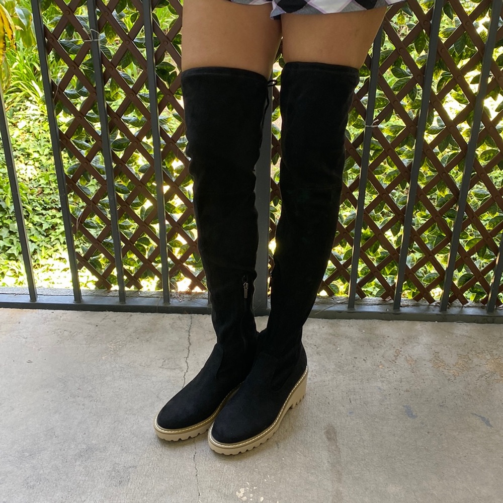 over the knee high boots